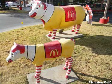 McDonald's Clown Cows.