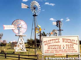 Shattuck Windmill Museum and Park.