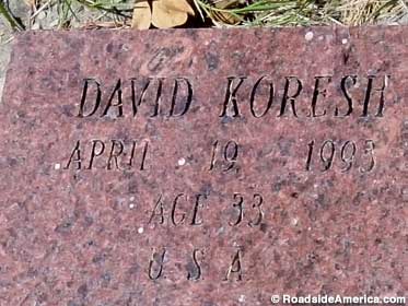David Koresh marker.