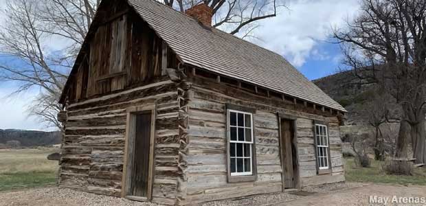 Butch Cassidy Childhood Cabin.