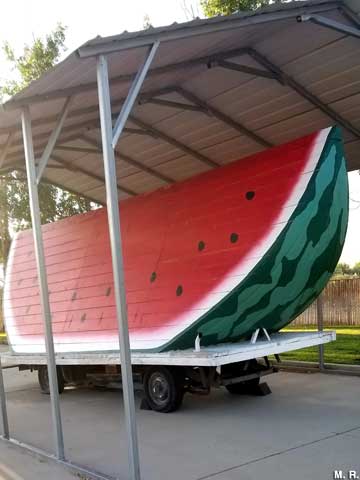 World's Largest Watermelon Slice.