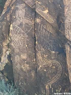 Parowan Gap Petroglyphs.