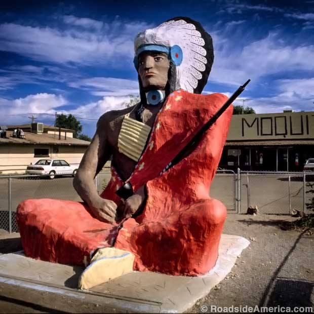 Big Indian at the Moqui Indian Trading Post (1991).