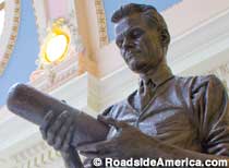 Statue of Philo Farnsworth, Father of TV