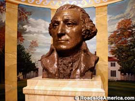 George Washington bust.