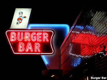 Burger Bar beckons after-dark pilgrims to enjoy what Hank missed.