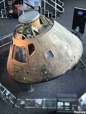 Apollo 12 capsule.