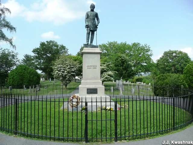 Grave of Stonewall Jackson.