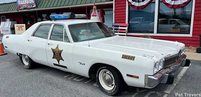 Sheriff's car.
