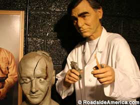 Michael Dukakis, master wax sculptor.