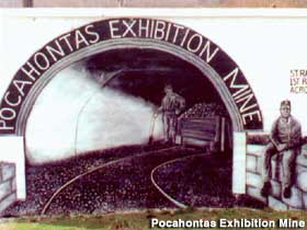 Coal Mine Mural.