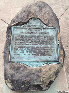 The Powhatan Stone.