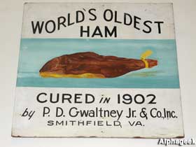 World's Oldest Ham.