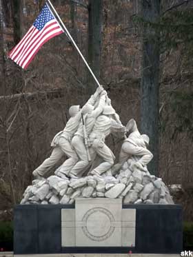 Iwo Jima statue.