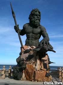 Statue of Neptune.