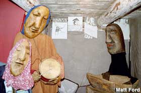 Bread and Puppet puppets.