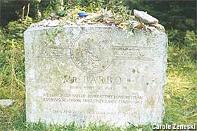 Grave of Mr. Barbo.