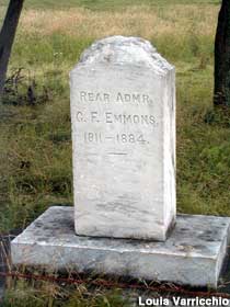 Mystery grave of Admiral Emmons.