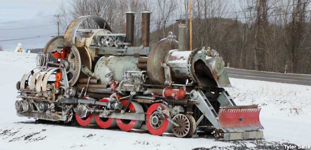 Junk locomotive.