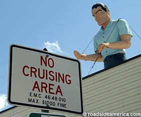 No Cruising Area.