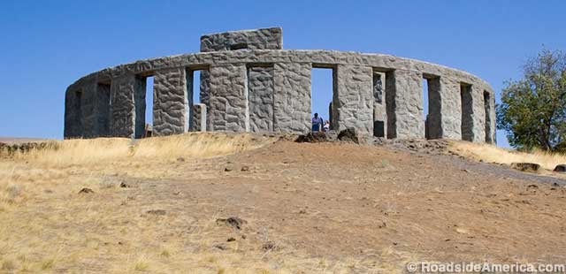 Sam Hill's Stonehenge, Maryhill, Washington.