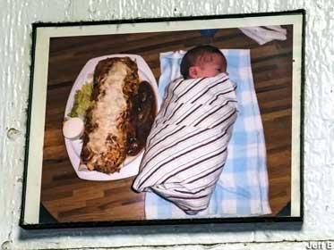Burrito vs. Baby.