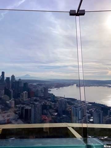 Seattle from the Space Needle.
