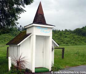 Tiny church - Wayside Chapel.