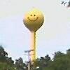 Smiley water tower.