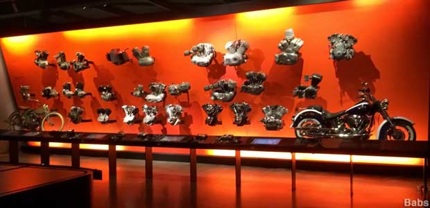 Motorcycle engines.