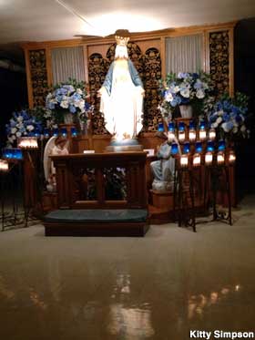 Mary shrine.