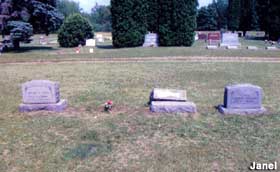 Gein Family grave site.