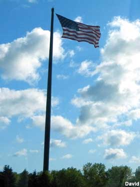 America's Tallest Flagpole.