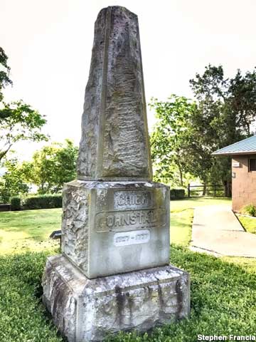 Chief Cornstalk grave.