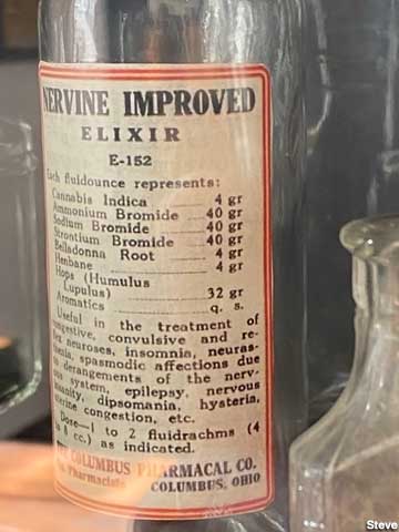 Nervine Improved Elixir.