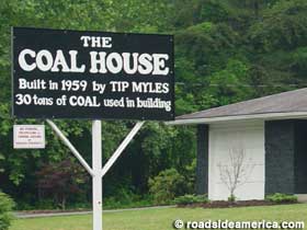 Coal house.