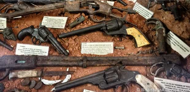 Cody Dug Up Gun Museum.