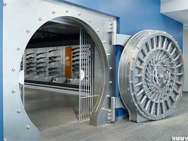 Vault protects the museum's weapons from mechanized assault.
