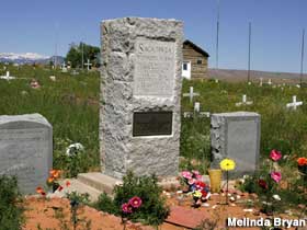 Sacajawea's grave.