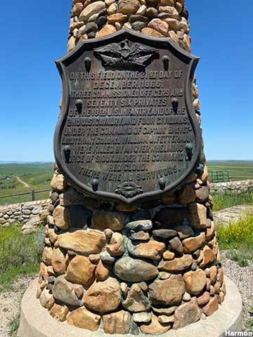 Fetterman Massacre Monument.