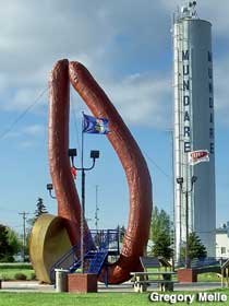 World's Largest Sausage.