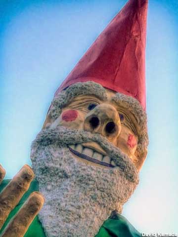 Howard, World's Tallest Gnome.