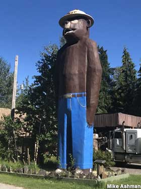 30-Foot-Tall Smokey Bear.