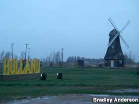 Holland windmill.