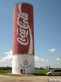 World's Largest Coke Can.