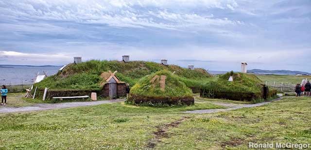 Vikings settlements reconstruction.