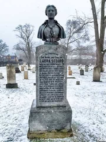 Laura Secord grave.