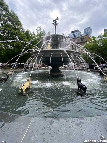 Dog Fountain.