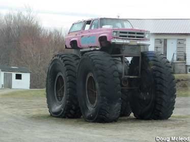 Monster truck Superfoot.