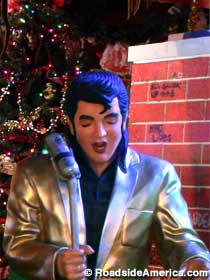 Elvis and Christmas.